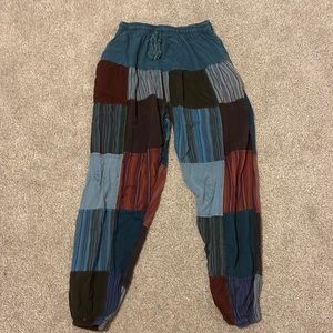 Hippie patchwork pants